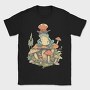 Magical Frog Magician, Tricou Barbati (Unisex)