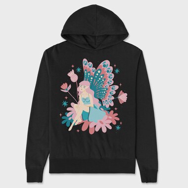 Magical Fairy In Nature, Hanorac Oversize Barbati (Unisex)