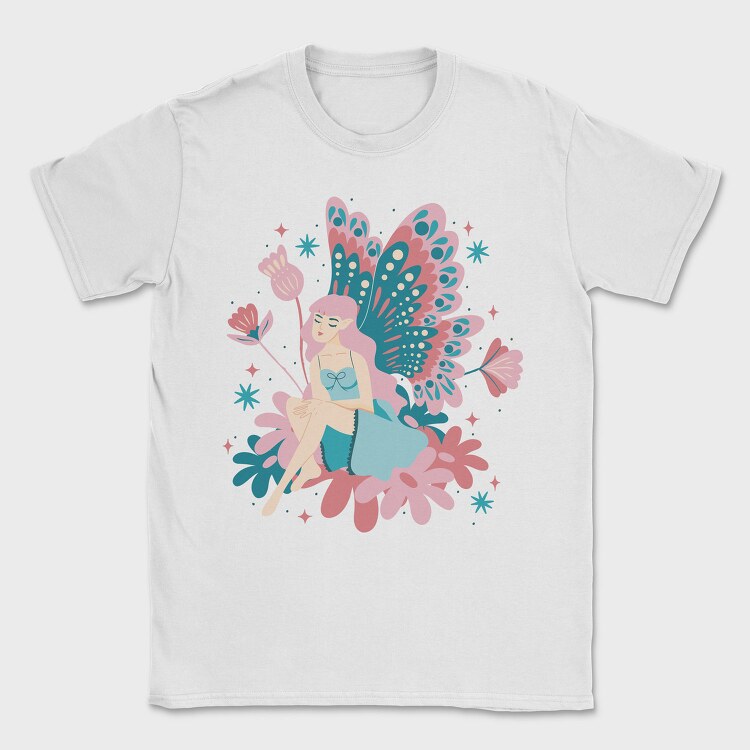Magical Fairy In Nature, Tricou Barbati (Unisex)