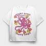 Shopping Octopus Humor, Tricou Oversize Barbati (Unisex)