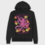 Shopping Octopus Humor, Hanorac Oversize Barbati (Unisex)