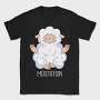 Sheep Animal Mahditation Meditation, Tricou Barbati (Unisex)