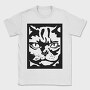 Serious Cat Cat Obey, Tricou Barbati (Unisex)