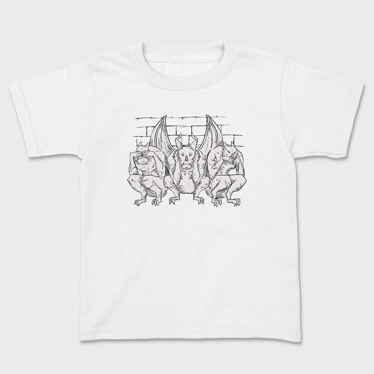 See No Evil Gargoyles, Tricou Copii