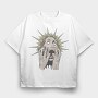 Scream Of The Sun, Tricou Oversize Barbati (Unisex)