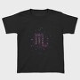 Scorpio Floral Zodiac Sign 08, Tricou Copii