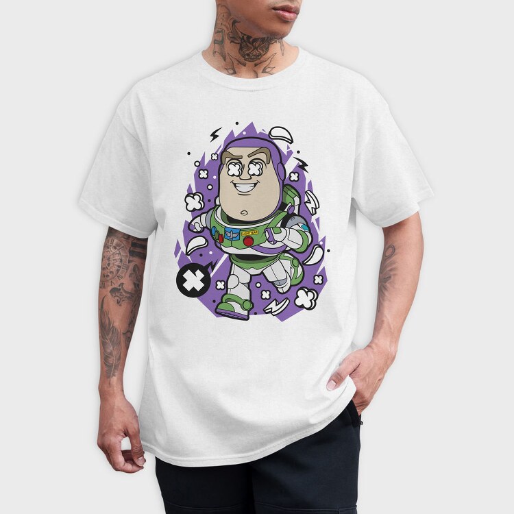 Space Hero Blast, Tricou Barbati (Unisex)