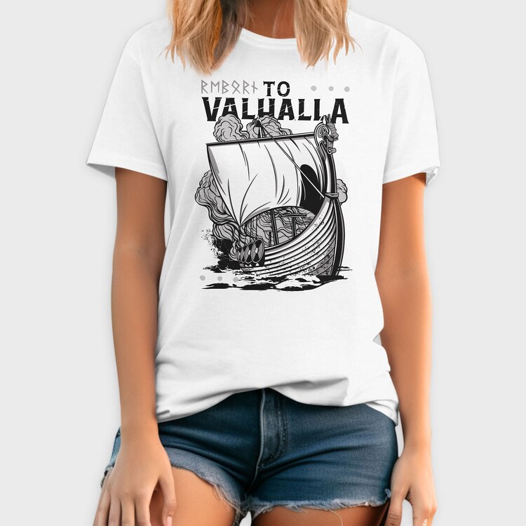 Viking Valhalla, Tricou Barbati (Unisex)
