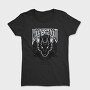 Scary Dragon Shadow Dark Animals Wolf Tote, Tricou Femei