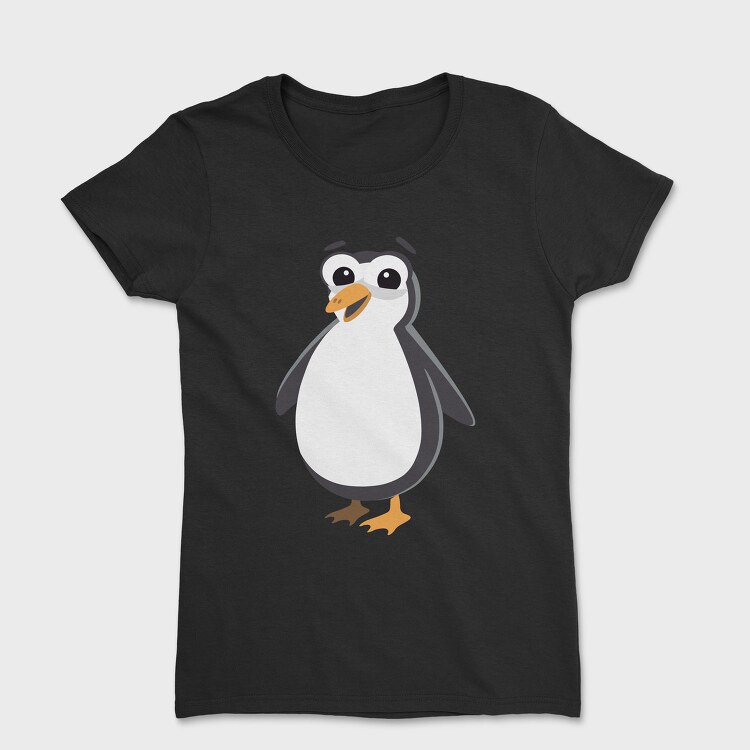 Penguin Smile, Tricou Femei