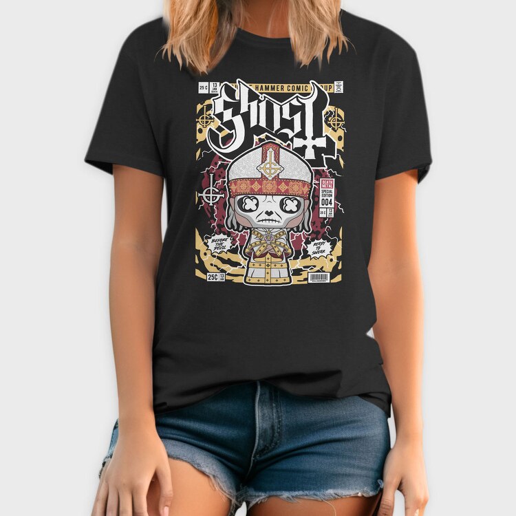 Death Metal Skull, Tricou Barbati (Unisex)