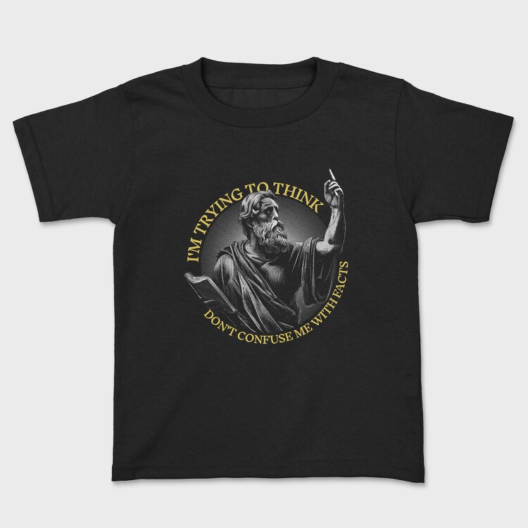 Philosophical Quote Plato, Tricou Copii
