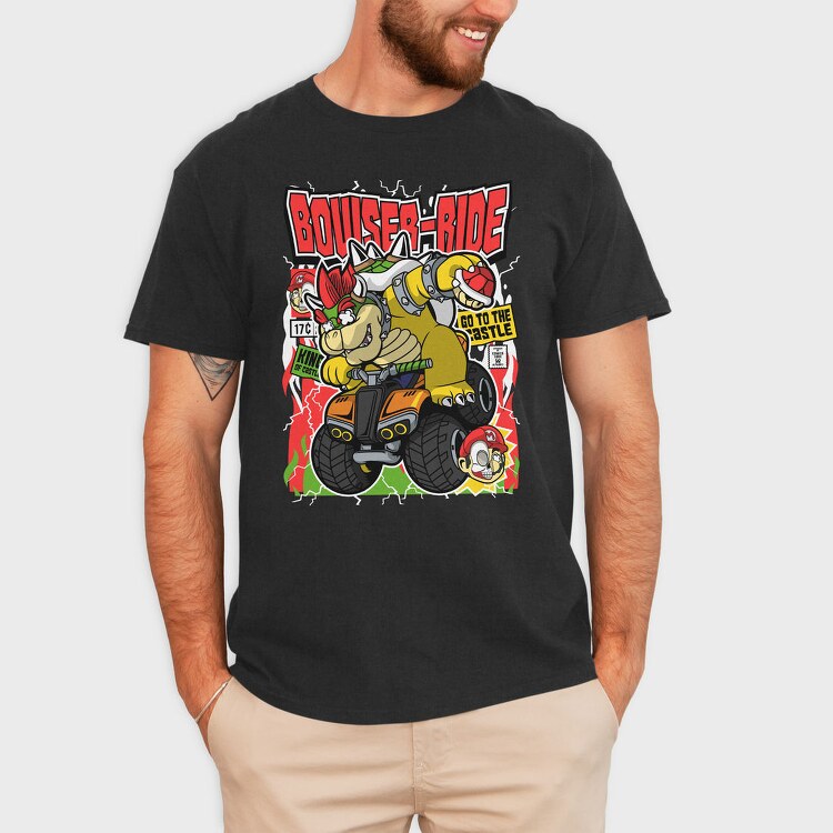 Bowlser Ride, Tricou Barbati (Unisex)