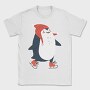 Penguin Skate Fest, Tricou Barbati (Unisex)