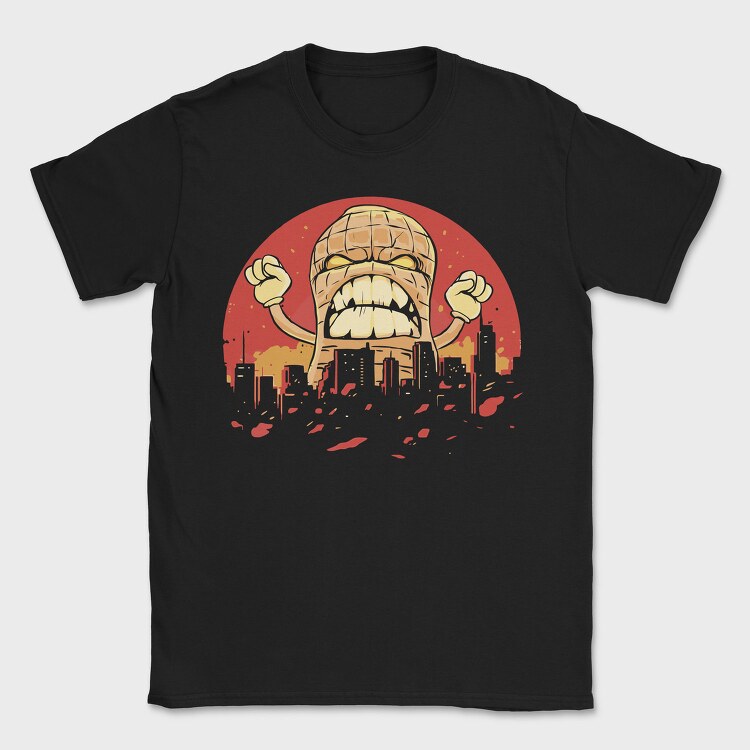 Peanut Monster City, Tricou Barbati (Unisex)