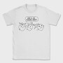 Peach Pun Humor Peaching, Tricou Barbati (Unisex)