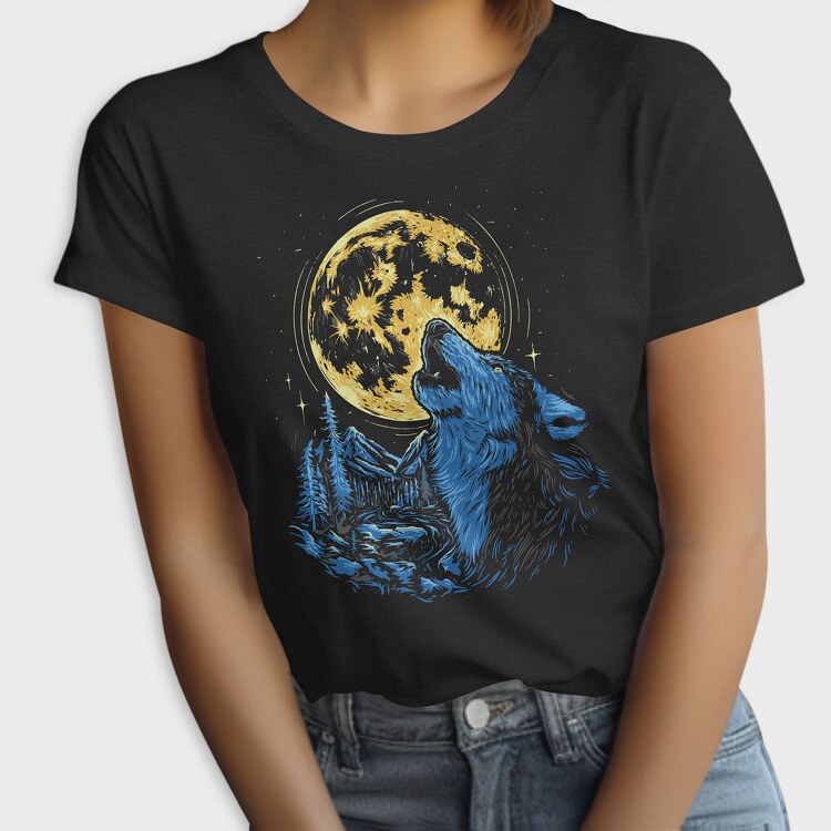 Wolf and Moon, Tricou Femei