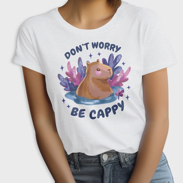 Dont Worry Capybara, Tricou Femei