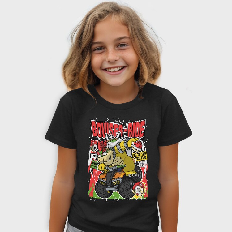 Bowlser Ride, Tricou Copii