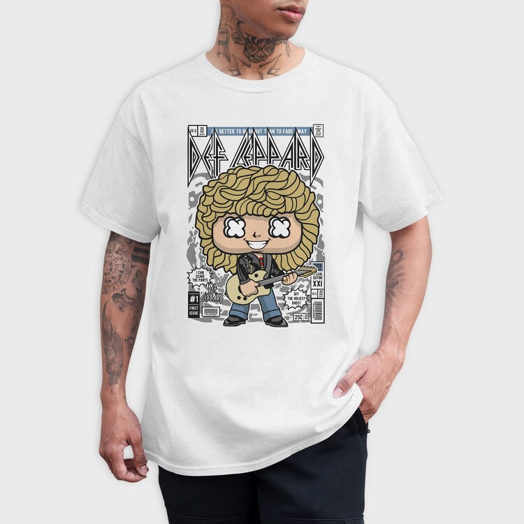 Def Leppard Rockstar, Tricou Barbati (Unisex)