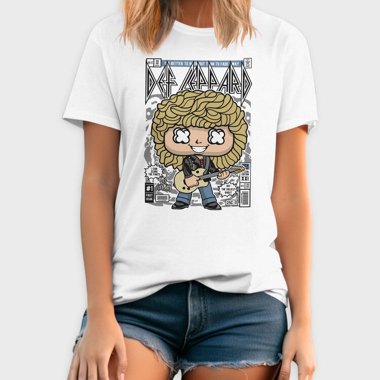 Def Leppard Rockstar, Tricou Barbati (Unisex)