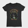 Witch Cat Halloween Magic, Tricou Femei