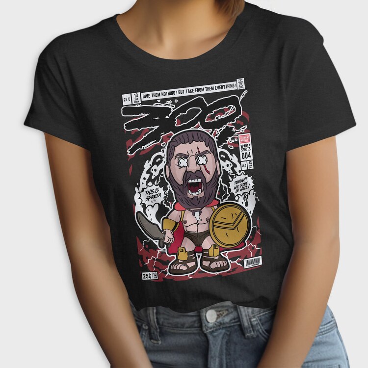 Sparta Warrior Roar, Tricou Femei