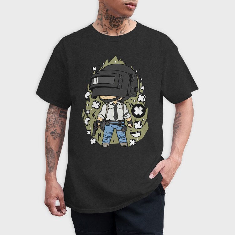 Pumpkin Battle Knight, Tricou Barbati (Unisex)