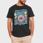 Donuts Make Me Float, Tricou Barbati (Unisex)