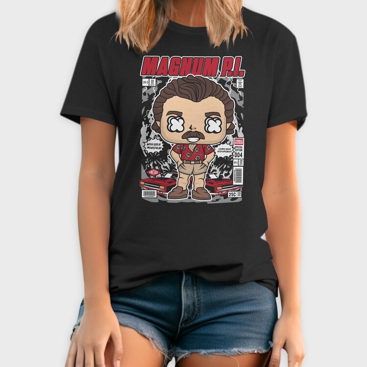 Magnus Mustache Man, Tricou Barbati (Unisex)