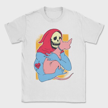Skeleton Sphynx Cat, Tricou Barbati (Unisex)