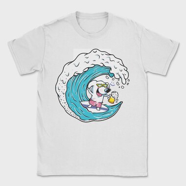 Surf Dog Cheers, Tricou Barbati (Unisex)