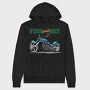 Find Your Way Motorcycle, Hanorac Oversize Barbati (Unisex)