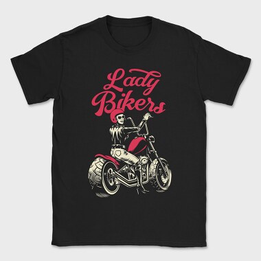 Lady Bikers Since 1985, Tricou Barbati (Unisex)