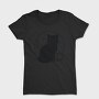 Halloween Mystical Black Cat, Tricou Femei