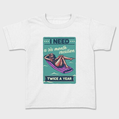 Six Month Vacation, Tricou Copii