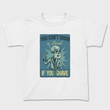 Skull Beard Shave, Tricou Copii