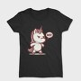 Grumpy Denial Unicorn No, Tricou Femei