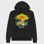 Happy Camper Sunset, Hanorac Oversize Barbati (Unisex)