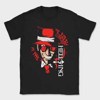 Red Skull Monowolf, Tricou Barbati (Unisex)