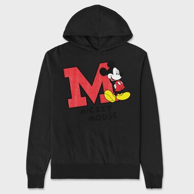 Mickey Camo Mouse, Hanorac Oversize Barbati (Unisex)