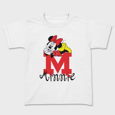 Minnie M Monogram, Tricou Copii