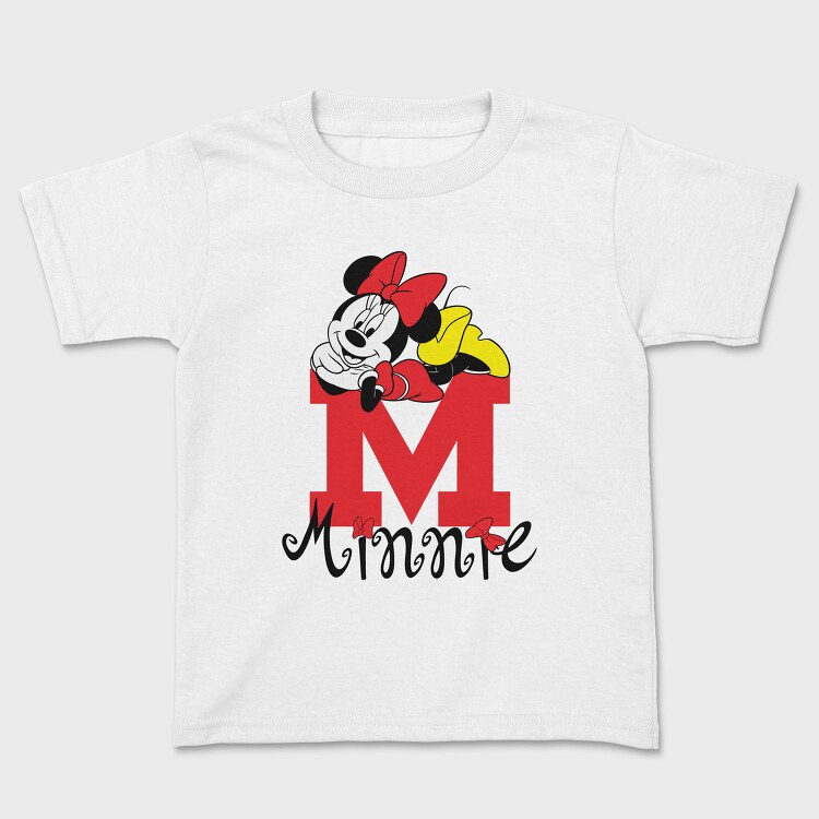 Minnie M Monogram, Tricou Copii