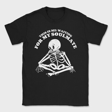 Skeleton Waiting For Love Request, Tricou Barbati (Unisex)