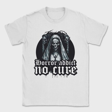 Undead Horror Addict, Tricou Barbati (Unisex)