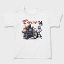 MotorcycleArt RetroStyle, Tricou Copii