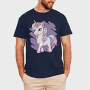 Fantasy Unicorn Cute, Tricou Barbati (Unisex)