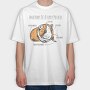 Guinea Pig Anatomy, Tricou Oversize Barbati (Unisex)