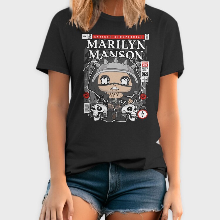 Mansons Edge, Tricou Barbati (Unisex)