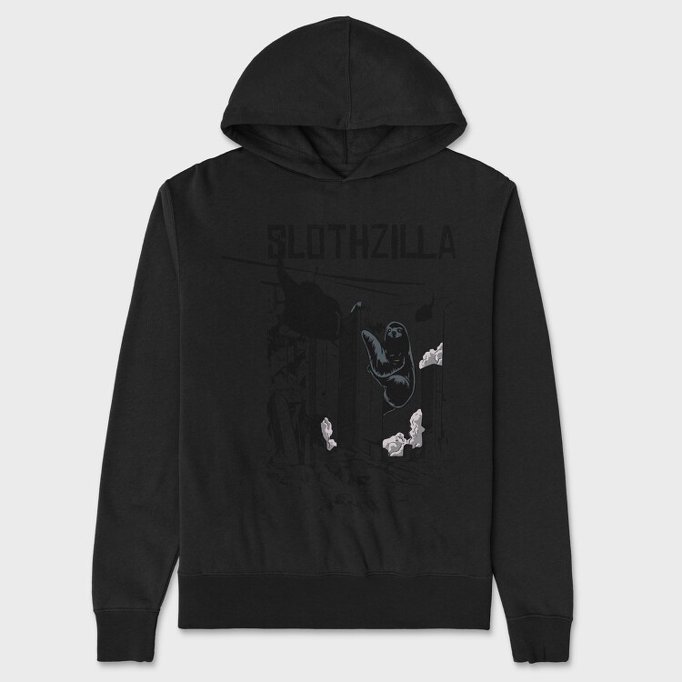 Slothzilla, Hanorac Oversize Barbati (Unisex)